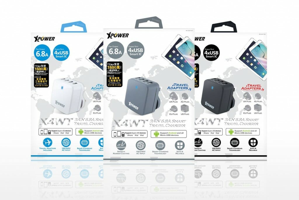 XPOWER 第二代旅行充電器
