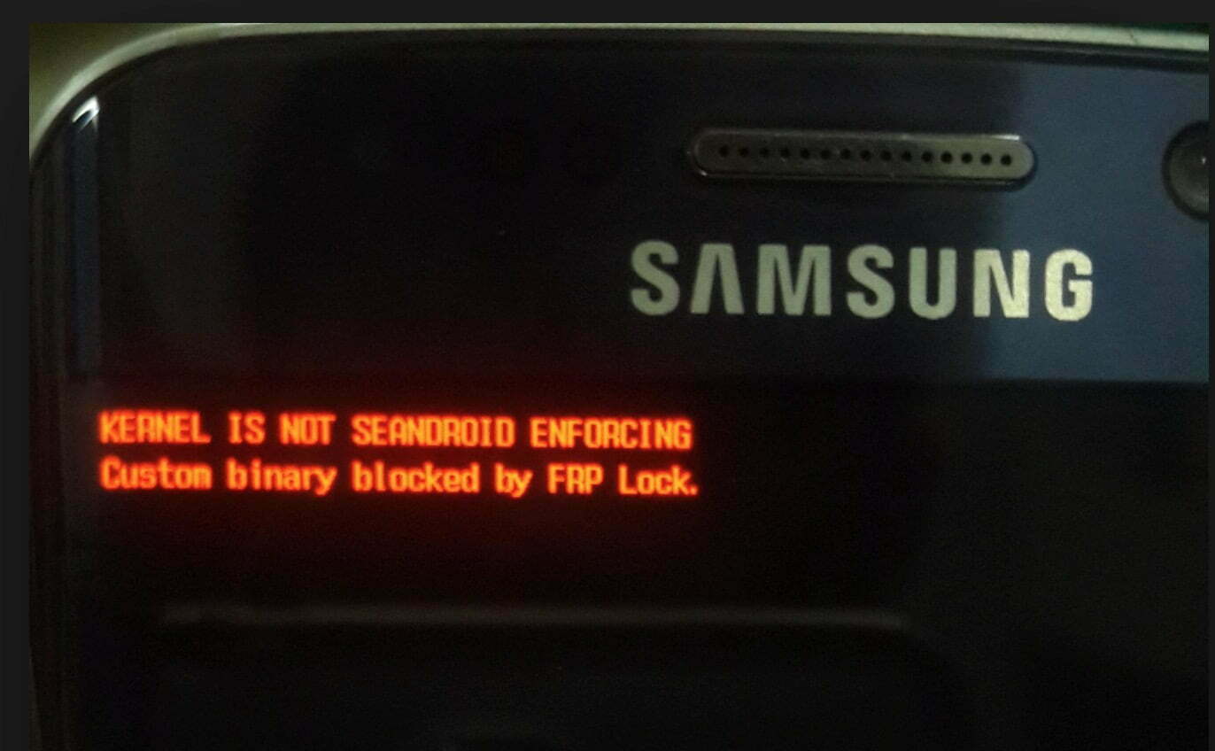 Custom binary blocked by frp lock. Custom binary blocked by frp lock